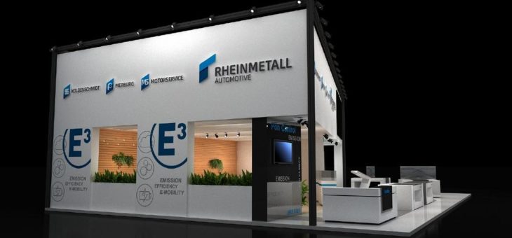 Rheinmetall Automotive mit Komponenten für Elektrofahrzeuge und Verbrennungsmotoren