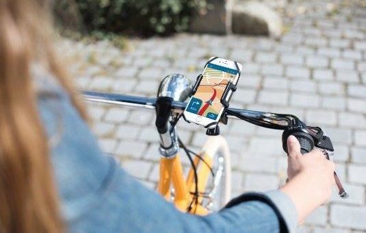 Smartphone-Fahrradhalter von Hama