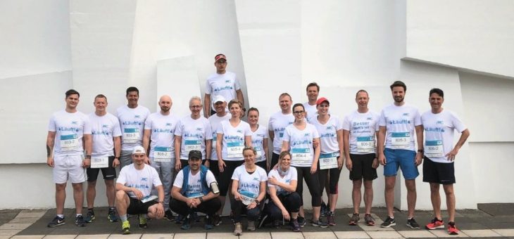 MC-Bauchemie läuft auf den 1. Platz beim VIVAWEST Marathon