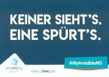 „Keiner sieht’s. Eine spürt’s“:  Berliner Künstlerin macht am Welt-MS-Tag unsichtbare Symptome der Multiplen Sklerose sichtbar