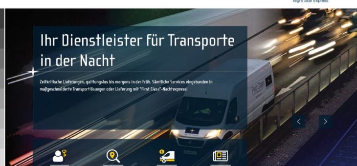 Web-Auftritt im neuen Design