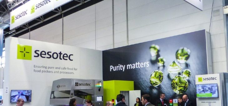 Sesotec schärfte auf der drinktec 2017 Profil als Komplettanbieter