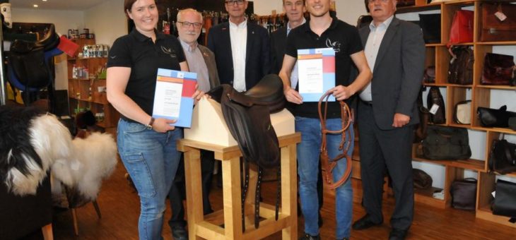 Handwerkskammer Reutlingen: Sattler-Azubi Jean Oort ist Lehrling des Monats Mai 2019