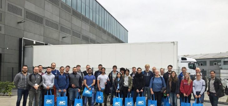 RUB-Studenten erhalten Einblicke in die Praxis des Tunnelbaus bei MC-Bauchemie