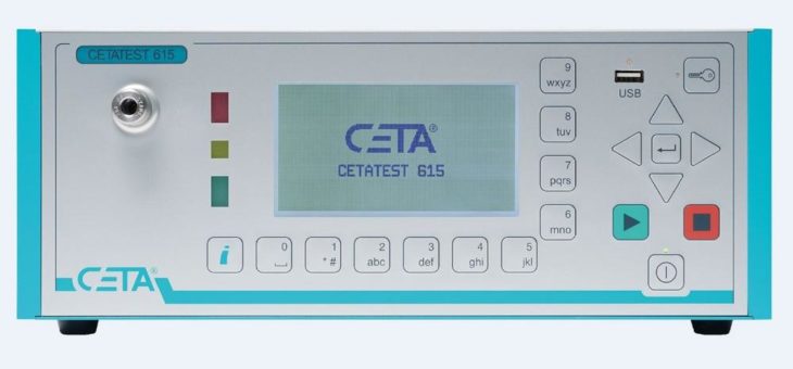 Das neue Massendurchflussprüfgerät CETATEST 615