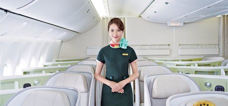 EVA AIR zum vierten Mal in Folge mit den 5 Sternen von SKYTRAX ausgezeichnet