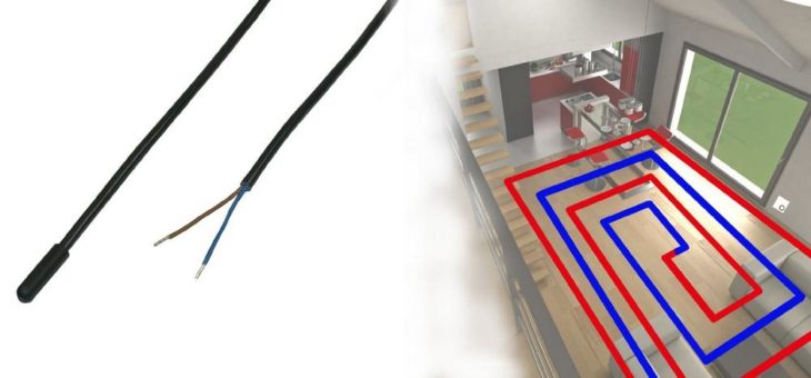 Der B+B Fußbodentemperaturfühler