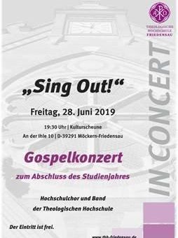 Friedensauer Hochschulchor singt Gospel zum Studienjahresabschluss