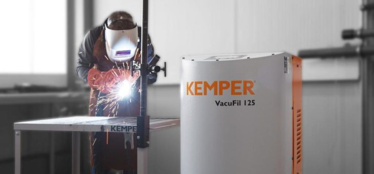 Schweißrauch unmittelbar absaugen: KEMPER stellt neue VacuFil-Geräte vor