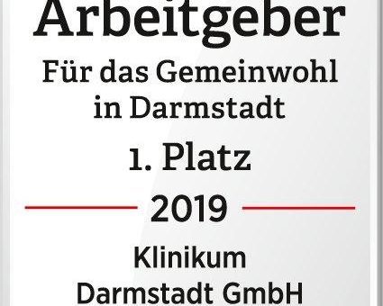 Wertvoller Arbeitgeber:  1. Platz fürs Klinikum Darmstadt im  Ranking der Wirtschaftswoche