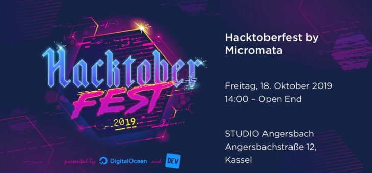 Termintipp: Herzlich willkommen beim Hacktoberfest® 2019!