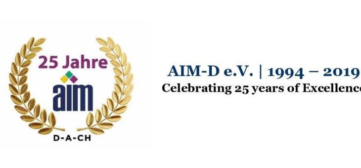 Jubiläum: 25 Jahre AIM-D e.V. (1994-2019)