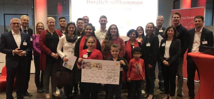 Stiftung KINDER LACHEN unterstützt Projekte für Flüchtlingskinder mit 6.500 Euro