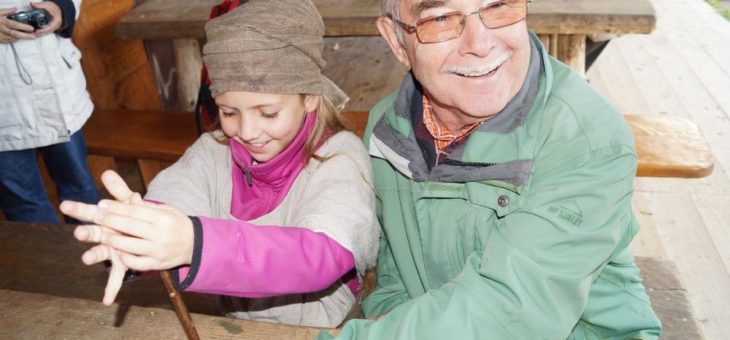 Großelterntag in den Pfahlbauten am 30.10.2019 zum Thema Ernährung