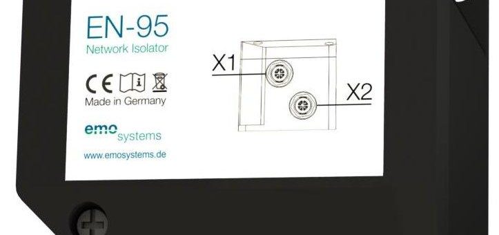 EMOSAFE EN-95 Netzwerkisolator für Schienenfahrzeuge