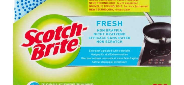 Neue Scotch-Brite Fresh Reinigungsschwämme für einen hygienischeren Abwasch