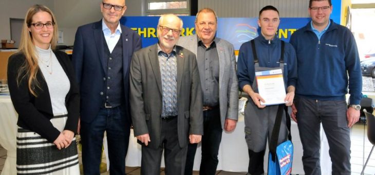 Handwerkskammer Reutlingen: Alexander Löffler ist Lehrling des Monats November 2019