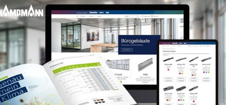 Top-Klima dank infolox – PIM, Online und Print für Kampmann