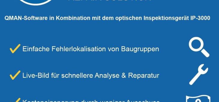 Optical-Repair-Lösung von Digitaltest lokalisiert Baugruppenfehler schneller als bisher