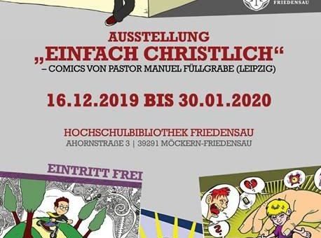 Comic-Ausstellung „Einfach christlich“