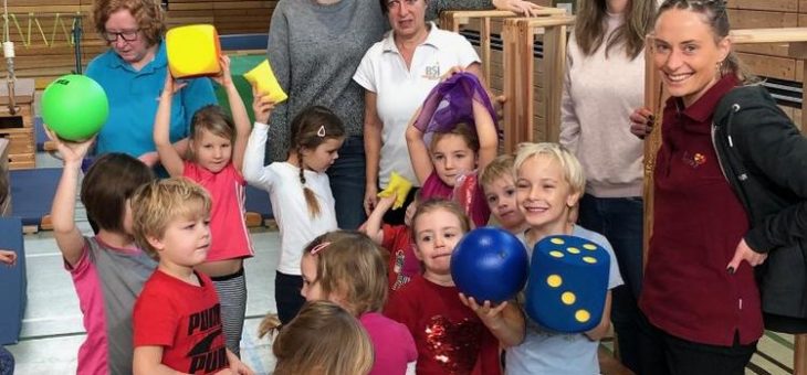 Gesunde Bewegung in zwei Puchheimer Kindergärten