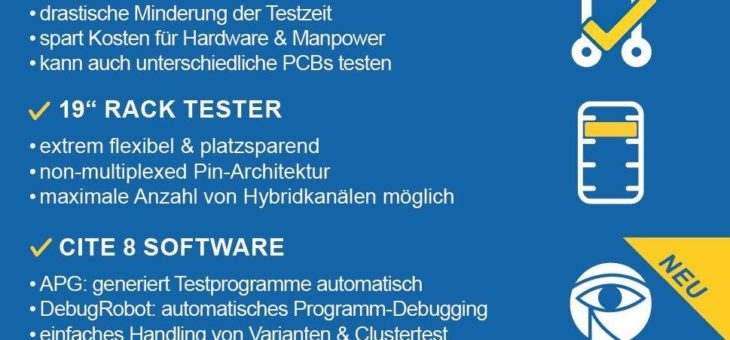 Zeit und Kosten sparen mit der Komplettlösung für schnelles paralleles Testen von Digitaltest