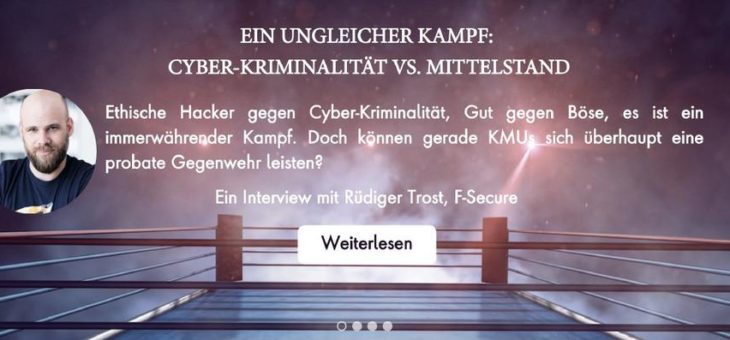 Ein ungleicher Kampf: Cyber-Kriminalität versus Mittelstand