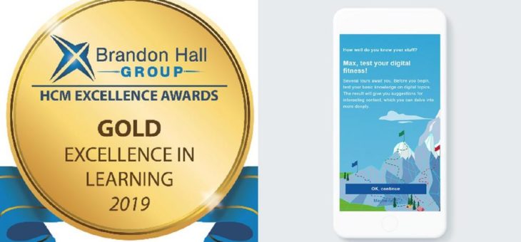 Oben angekommen: IMC AG und BASF SE erhalten 2019 Brandon Hall Award GOLD