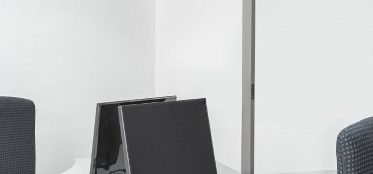Blendfreie LED-Bürostehleuchten für Einzel- und Doppelarbeitsplätze