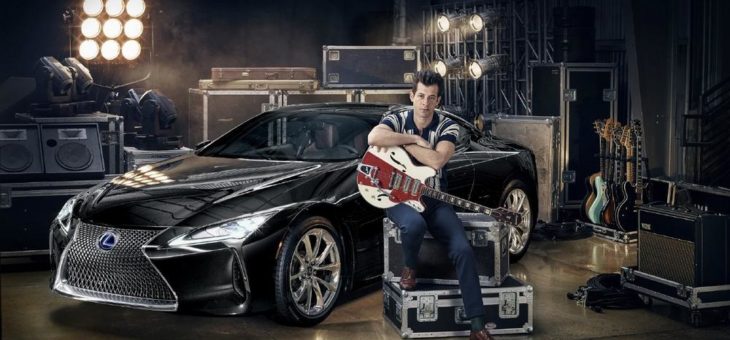 Mark Ronson präsentiert neuen Lexus LC