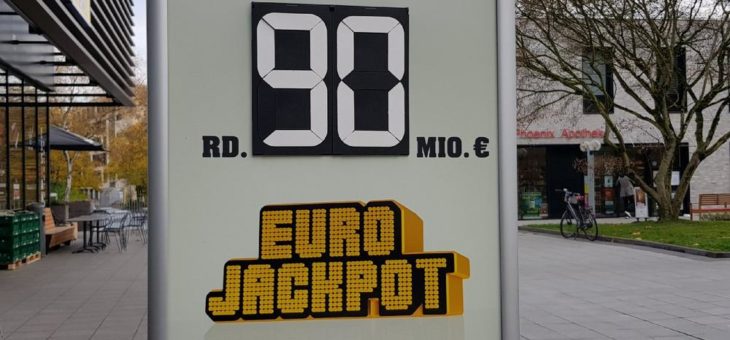 90-Millionen-Mega-Jackpot wieder zu haben