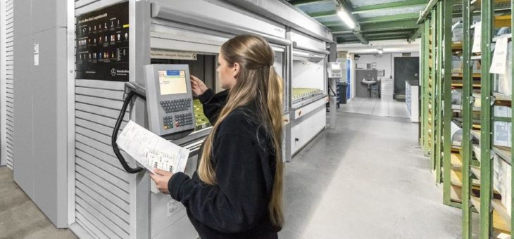 Autohaus punktet mit effizienter Ersatzteillogistik