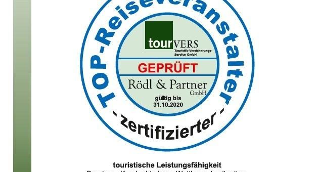 Karawane Reisen zum 7. Mal als TOP-Reiseveranstalter zertifiziert