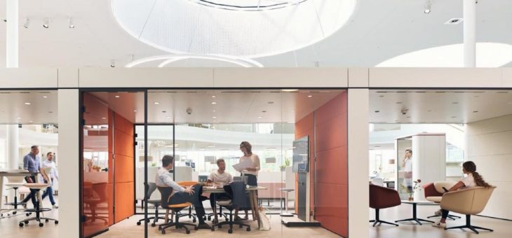 Individuelles Arbeiten im „Smart Office“ von Sedus