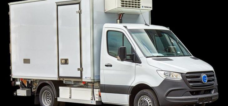 ORTEN Fahrzeugbau und ORTEN Electric-Trucks bieten emissionsfreie leise Kühlfahrzeugtechnik mit 100% E- Antrieb