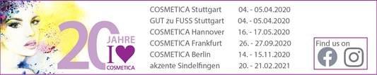 Verschiebung COSMETICA Frankfurt 2020