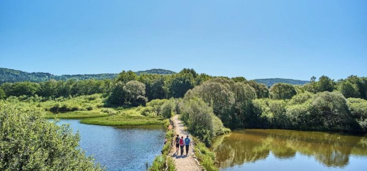 Durch fünf Naturparke und den ältesten Nationalpark Deutschlands wandern