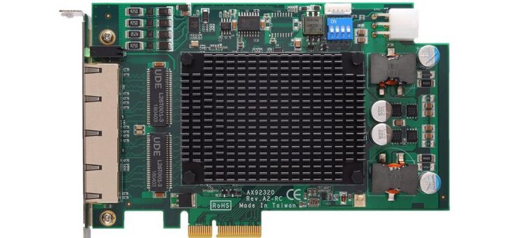 Neue GigE Vision Frame Grabber Card und Real-Time Vision Card von AXIOMTEK – AX92320 und AX92350