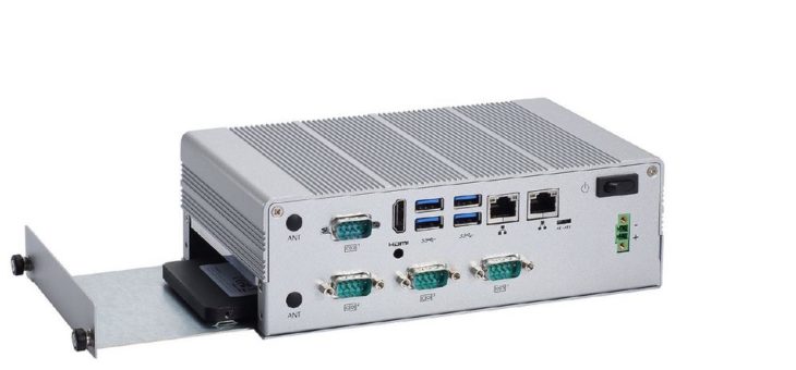 AXIOMTEKs innovatives Embedded-System mit dem leistungsstarken Dual-Core Intel® Celeron® Prozessor N3350 und TPM 1.2 – eBOX627-312-FL