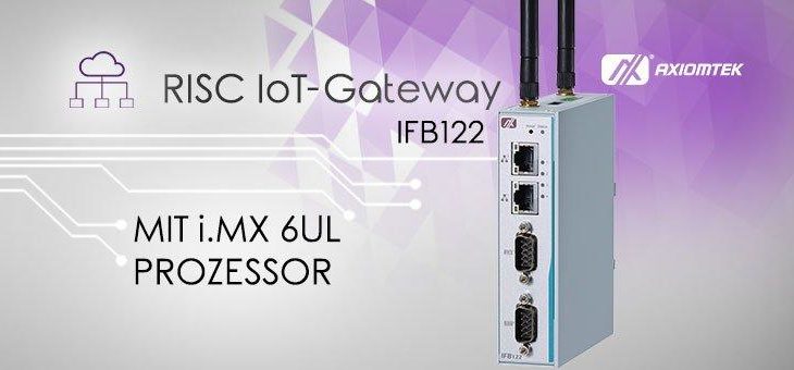 AXIOMTEKs ultra-kompaktes Hutschienen IoT Gateway