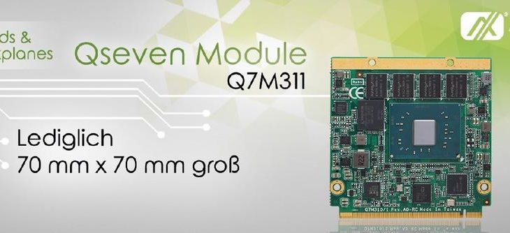 AXIOMTEKs Industrietaugliches QSeven-Modul