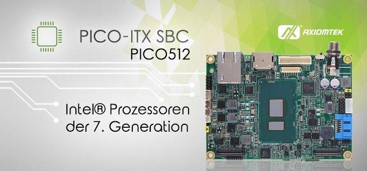 AXIOMTEKs Leistungsstarkes Pico-ITX Motherboard