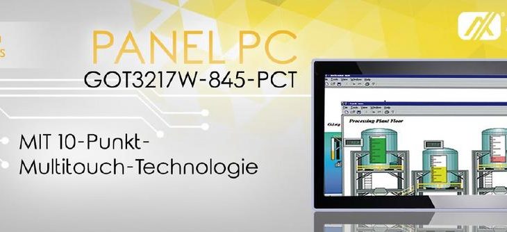 Touch Panel PC mit 10-Punkt-Multitouch-Technologie