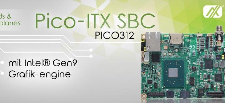 Pico-ITX-Board mit Intel® Apollo Lake SoC