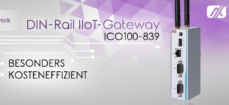 Maßgeschneidertes IIoT-Gateway für Einstiegsanwendungen