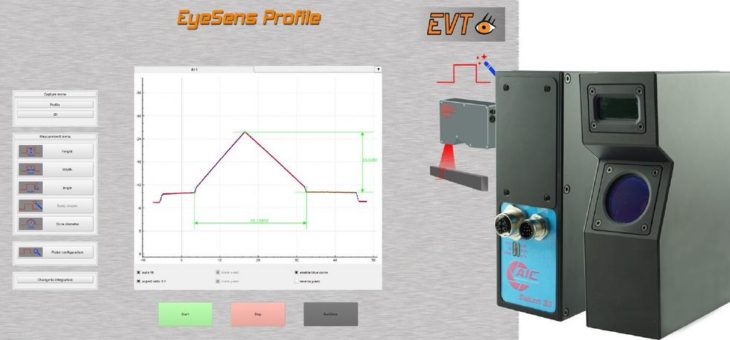 EyeSens 3D Profile – die Profil-Inspektion mit dem Single-Button Betrieb