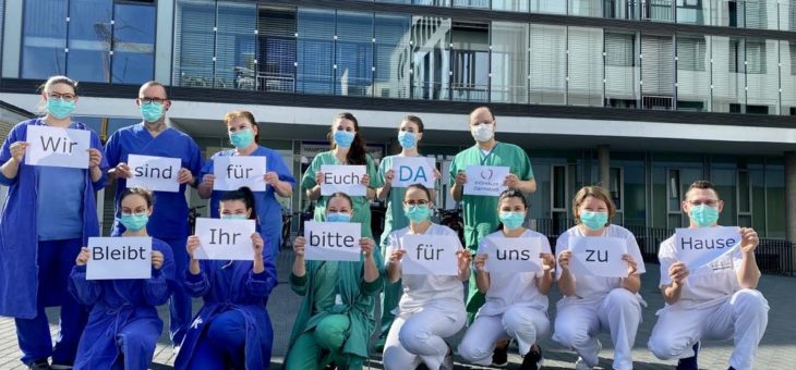 Klinikum Darmstadt:  Wir sind für euch DA