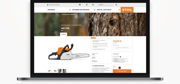 STIHL eröffnet neuen Online-Shop