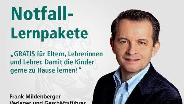 Schnell, einfach, kostenlos: Notfall-Lernpakete in der Corona-Krise – schon über 1 Million Downloads