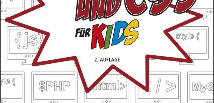 Fachbuch-Neuerscheinung:  HTML & CSS für Kids